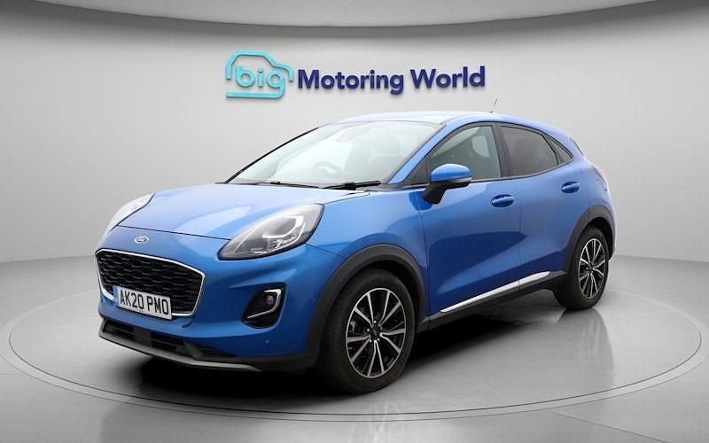 Used Ford Puma Titanium 125 HP (91 kW) 2020 Blue SUV