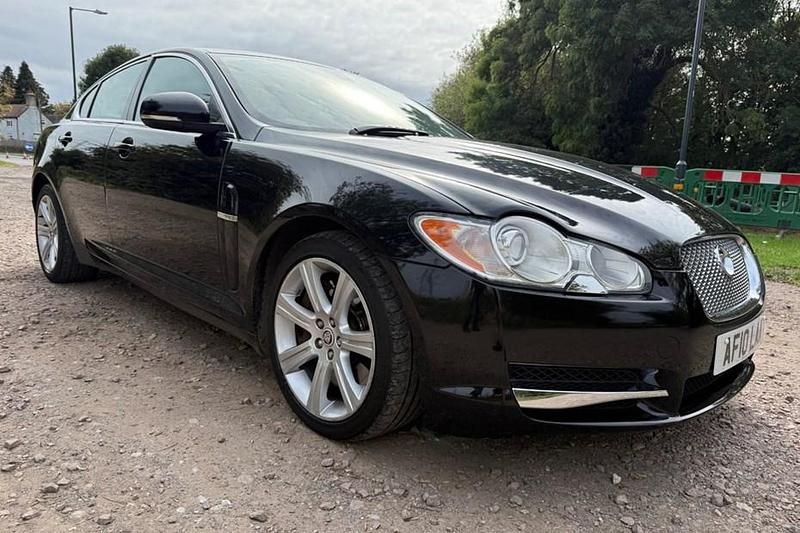 Black Used 2010 Jaguar XF Luxury Sedan | £4,495 (Good price) - Image 1/1
