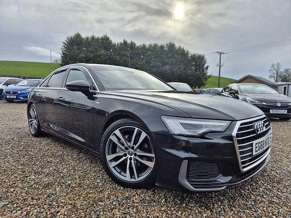 Used Audi A6 S-Line 204 HP (150 kW) 2019 Grey Sedan