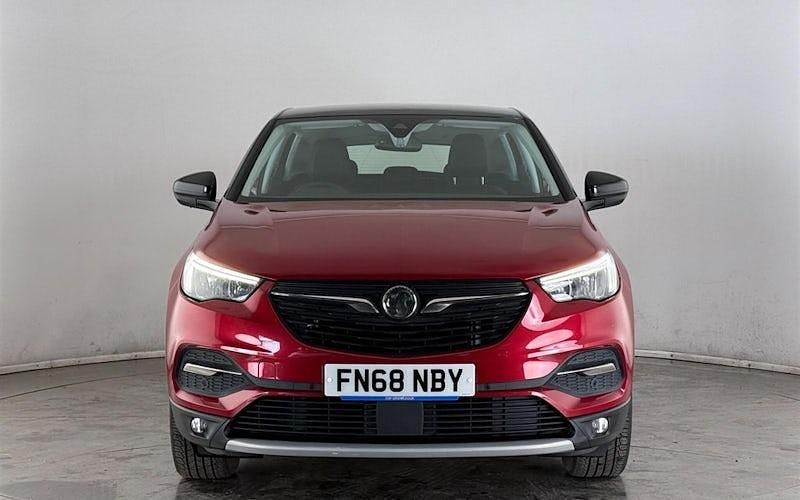 Used Vauxhall Grandland X Sport 131 HP (96 kW) 2019 Red SUV
