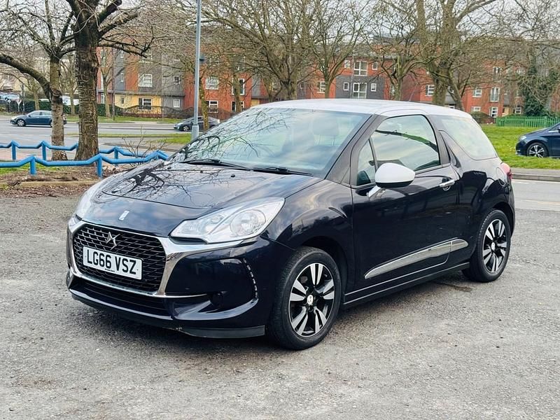 Used DS Automobiles DS3 Chic 2016 Blue Hatchback