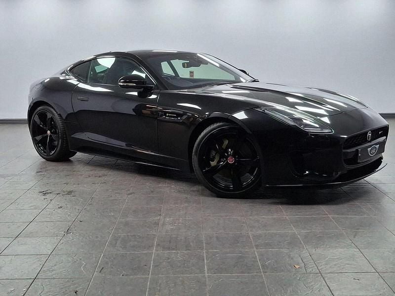Used Jaguar F-Type R-Dynamic 300 HP (220 kW) 2018 Black Coupe