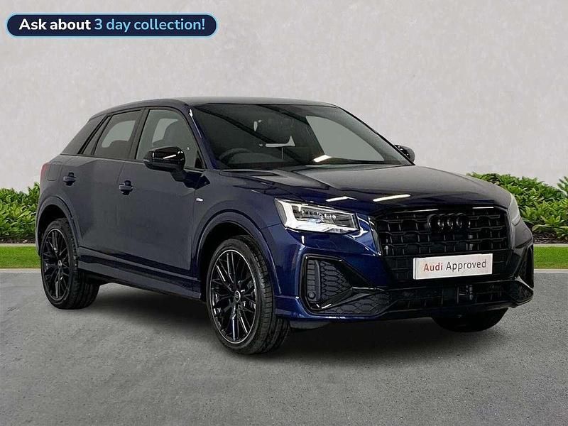 Blue Used 2025 Audi Q2 Black Edition SUV | £27,320 (Expensive) - Image 1/4