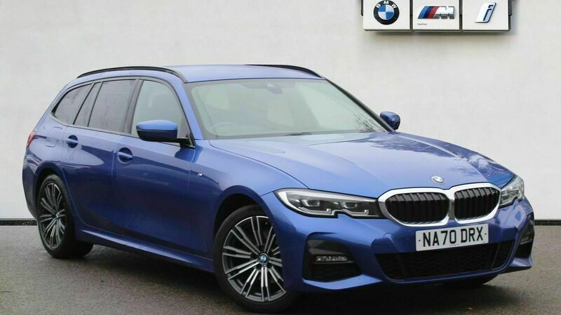 Used BMW 320 M Sport 187 HP (137 kW) 2020 Blue Estate