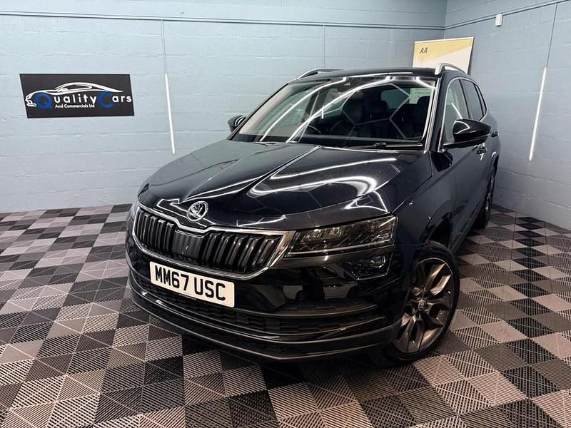 Used Skoda Karoq 150 HP (110 kW) 2018 Black SUV