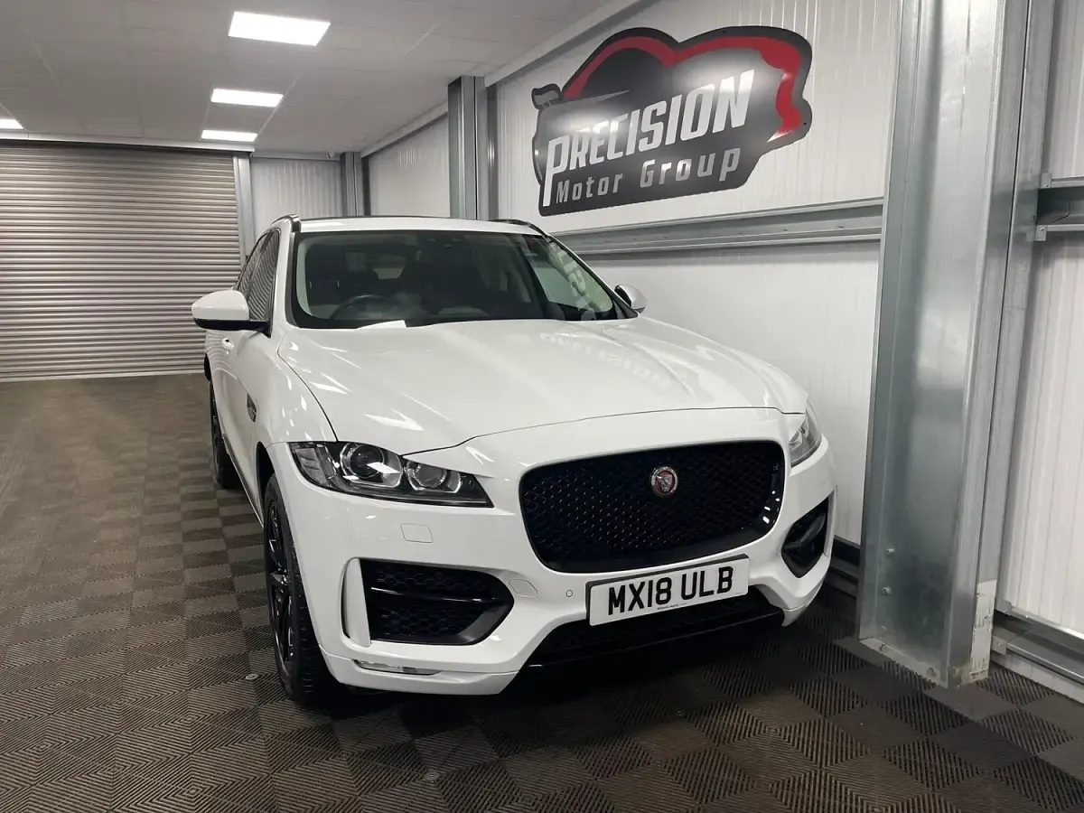 Used Jaguar F-Pace R-Sport 180 HP (132 kW) 2018 White SUV