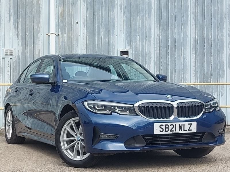 Blue Used 2021 BMW 320 Comfort Edition Sedan | £17,298 (Good price) - Image 1/4