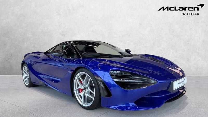 Used McLaren 750S 750 HP (551 kW) 2023 Blue Cabriolet
