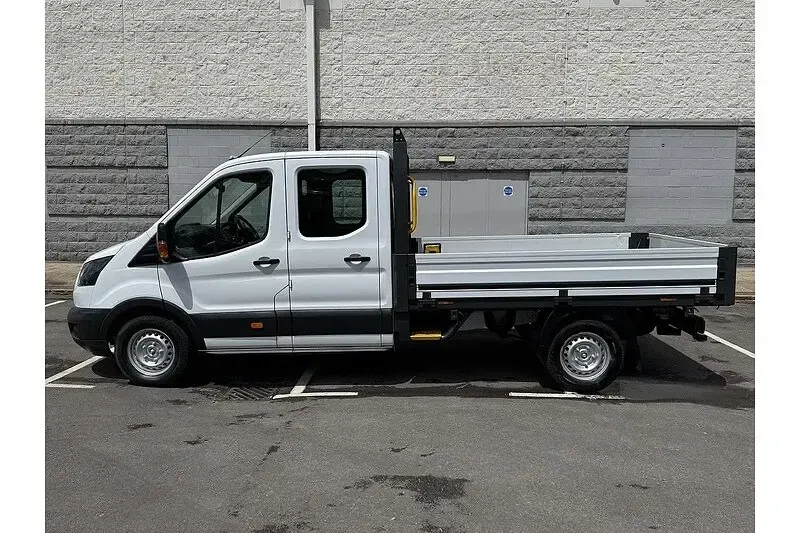 Used Ford Transit 130 HP (95 kW) 2019 White Cabriolet