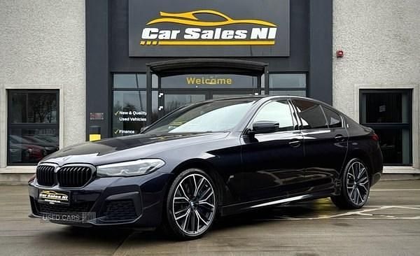 Used BMW 530 M Sport 286 HP (210 kW) 2021 Black Sedan