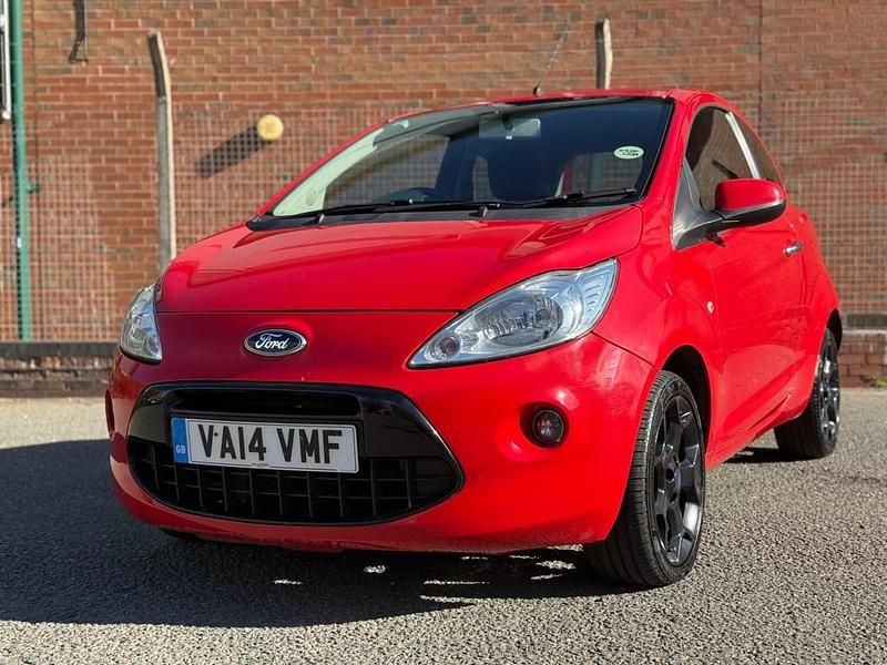 Red Used 2014 Ford Ka Metall Hatchback | £3,995 (Fair price) - Image 1/3
