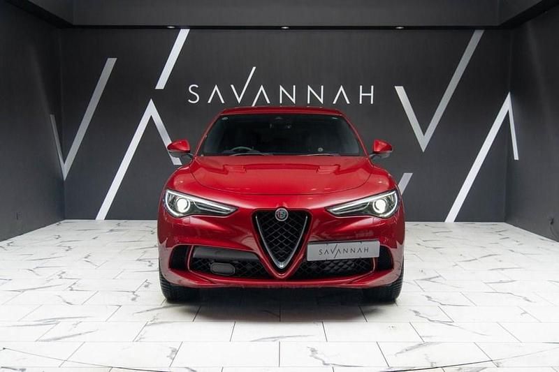 Used Alfa Romeo Stelvio Quadrifoglio 510 HP (375 kW) 2021 Red SUV