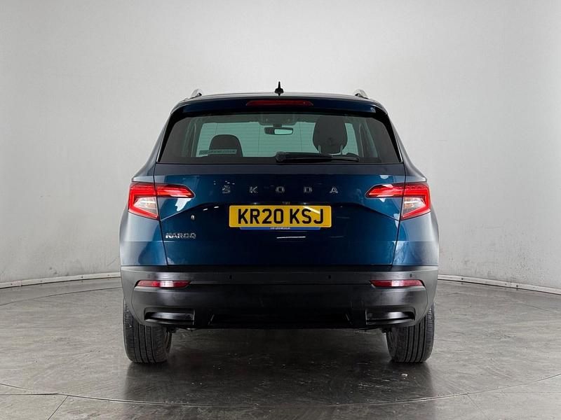 Used Skoda Karoq SE L 150 HP (110 kW) 2020 Blue SUV
