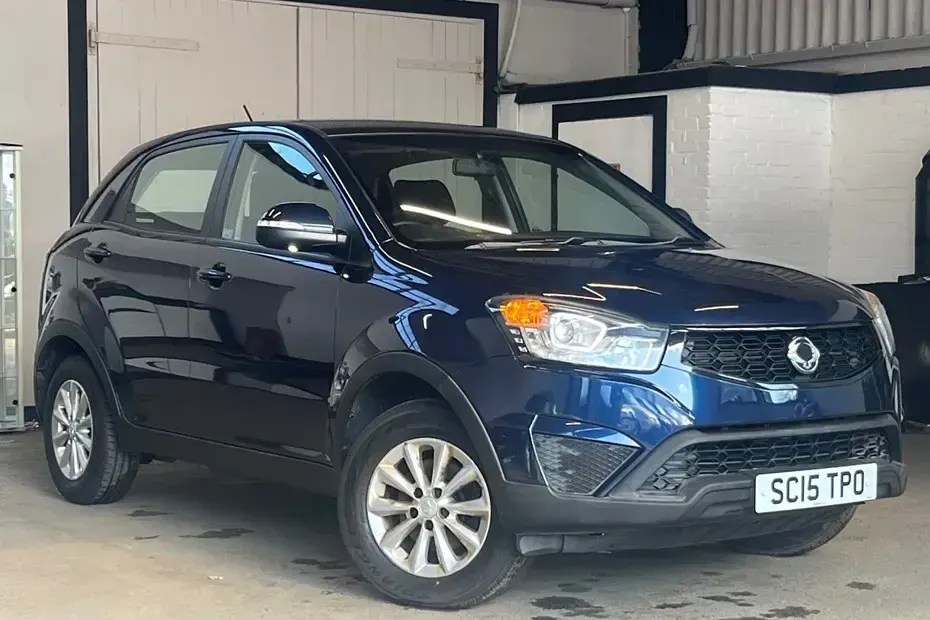 Used SsangYong Korando 149 HP (109 kW) 2015 Blue SUV
