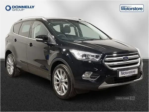 Second-hand Ford Kuga Titanium X 150 CP (110 kW) 2019 Negru SUV