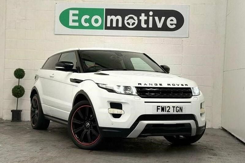 White Used 2012 Land Rover Range Rover evoque Dynamic Coupe | £5,995 (Good price) - Image 1/1