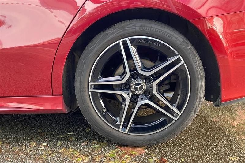 Used Mercedes A180 AMG Line Premium 136 HP (100 kW) 2023 Patagonia red Sedan