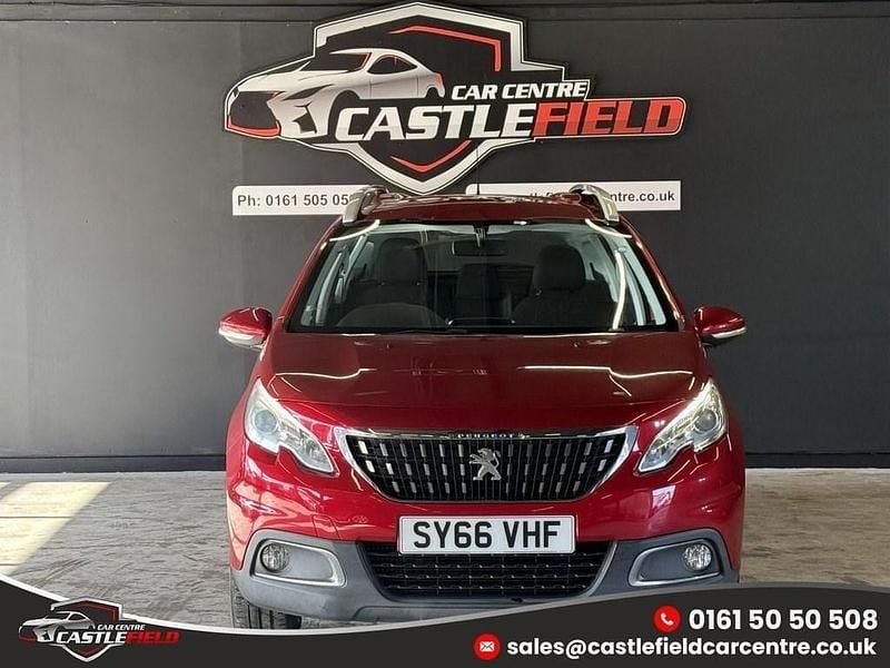 Used Peugeot 2008 Active 100 HP (73 kW) 2016 Red SUV