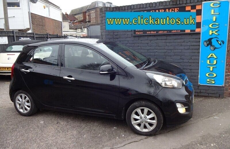 Black Used 2014 Kia Picanto 2 Hatchback | £3,795 (Fair price) - Image 1/4