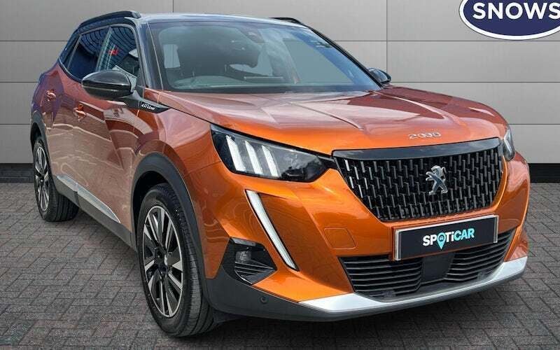 Orange fusion Used 2020 Peugeot 2008 GT-line SUV | £15,789 (Fair price) - Image 1/4