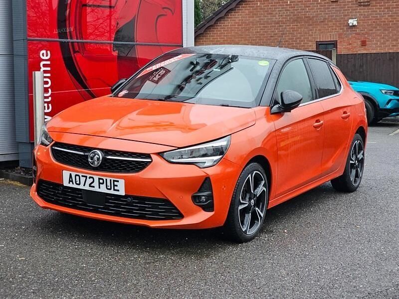 Used Vauxhall Corsa Ultimate 100 HP (73 kW) 2022 Orange Hatchback