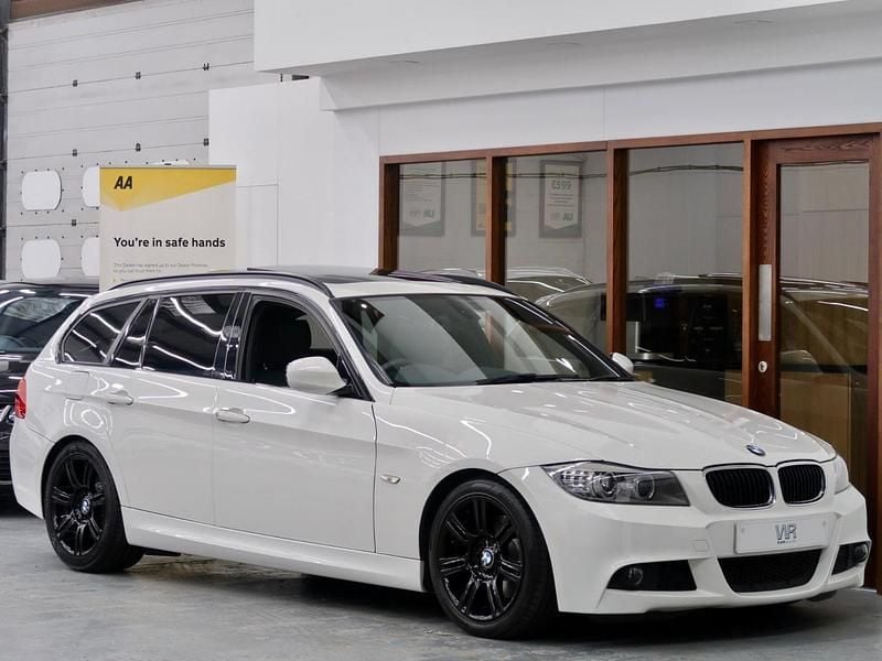 White Used 2011 BMW 320 M Sport Estate | £8,995 - Image 1/4