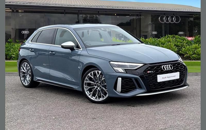 Grey Used 2023 Audi RS3 Sport Hatchback | £45,990 - Image 1/4