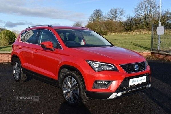 Red Used 2018 Seat Ateca SE Technology SUV | £13,250 (Fair price) - Image 1/4