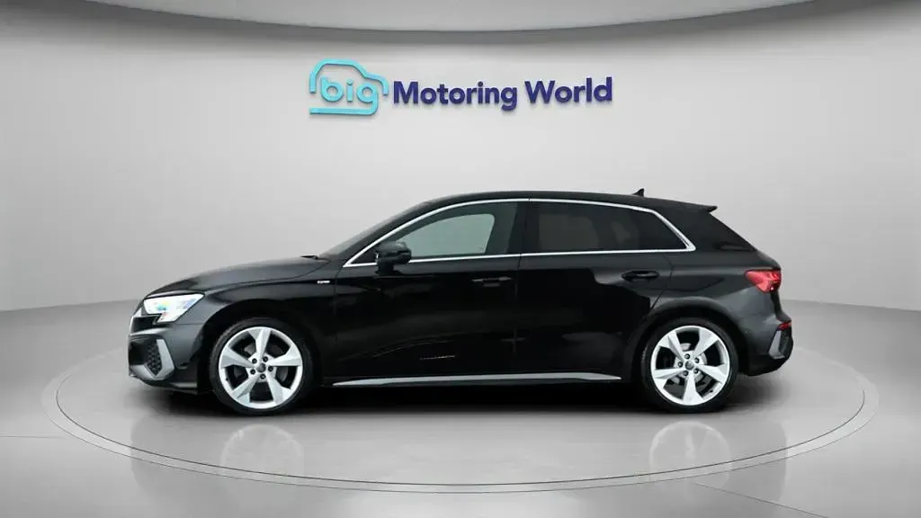 Used Audi A3 Sportback S-Line 150 HP (110 kW) 2020 Black Hatchback