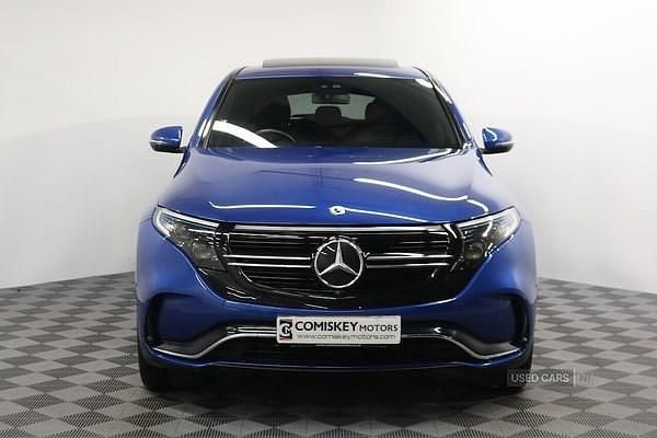Used Mercedes EQC400 AMG Line Premium 300 kW (408 HP) 2023 Blue SUV
