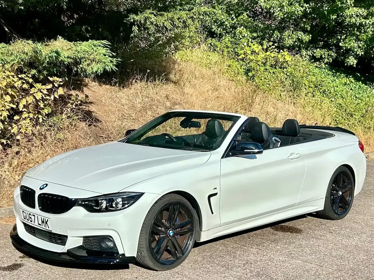 Used BMW 420 M Sport 2017 White Cabriolet
