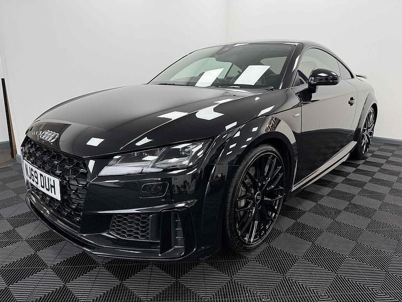 Used Audi TT Black Edition 245 HP (180 kW) 2019 Black Coupe