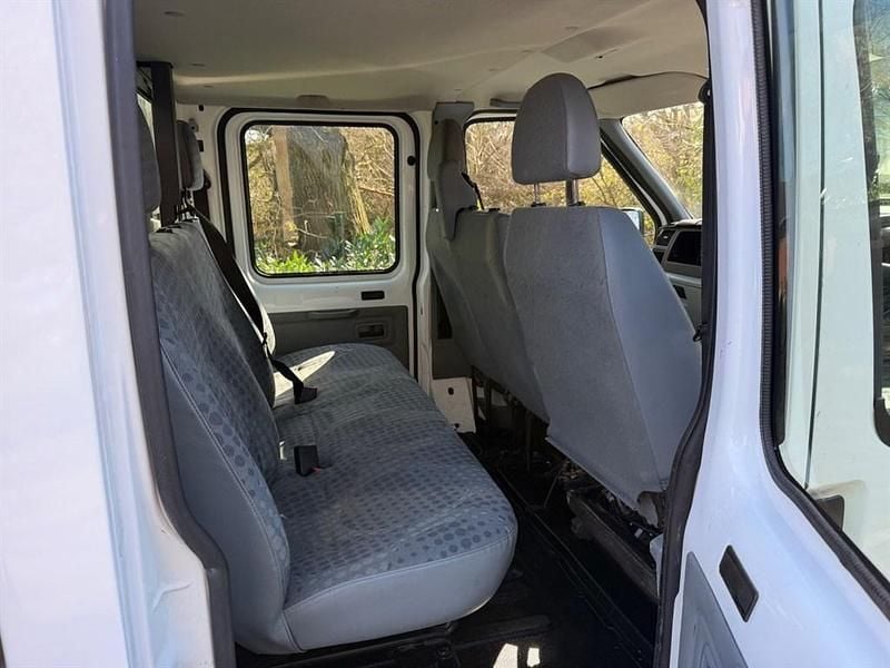 Used Ford Transit 100 HP (73 kW) 2013 White Cabriolet