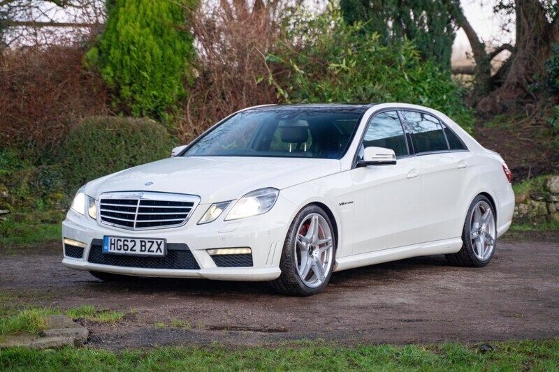 White Used 2012 Mercedes E63 AMG Sedan | £16,995 - Image 1/4