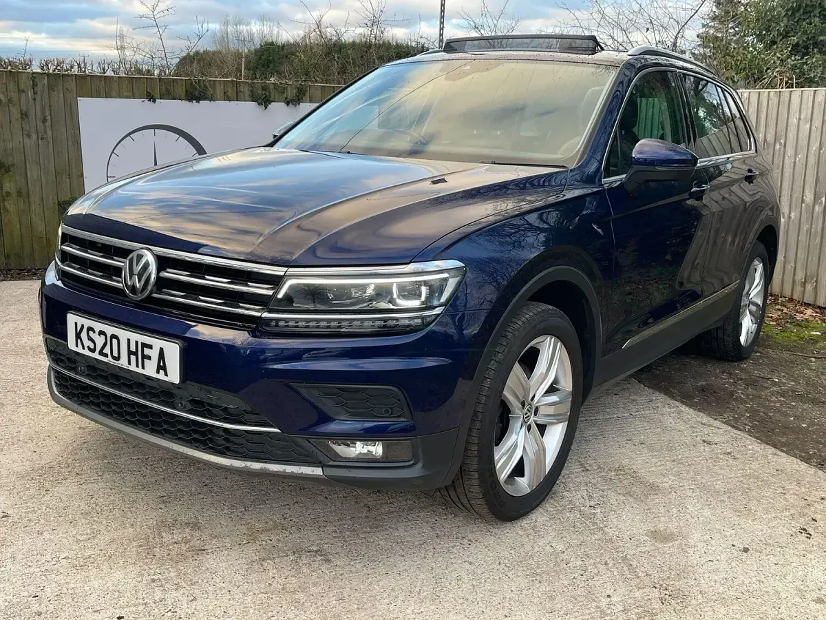 Used VW Tiguan SEL 150 HP (110 kW) 2020 Blue SUV
