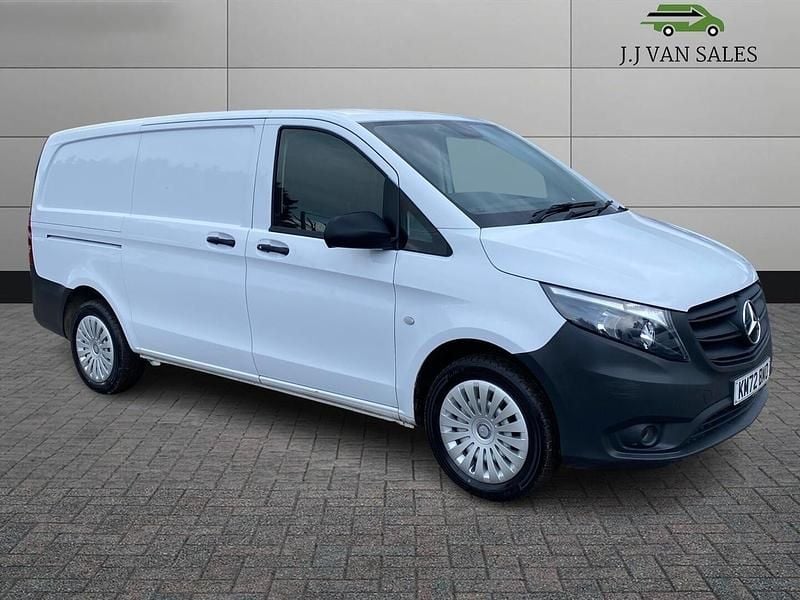 White Used 2022 Mercedes Vito Progressive Van | £16,495 (Good price) - Image 1/4