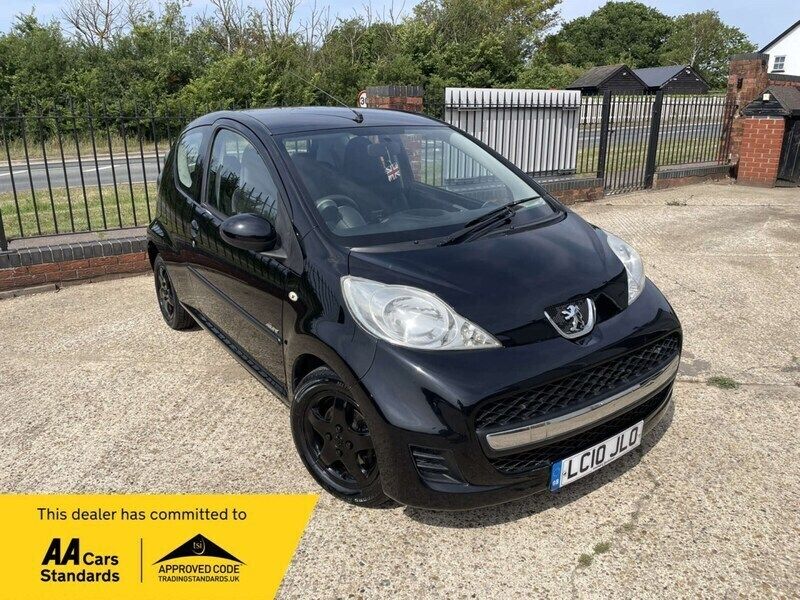 Black Used 2010 Peugeot 107 Allure Hatchback | £2,745 (Fair price) - Image 1/4