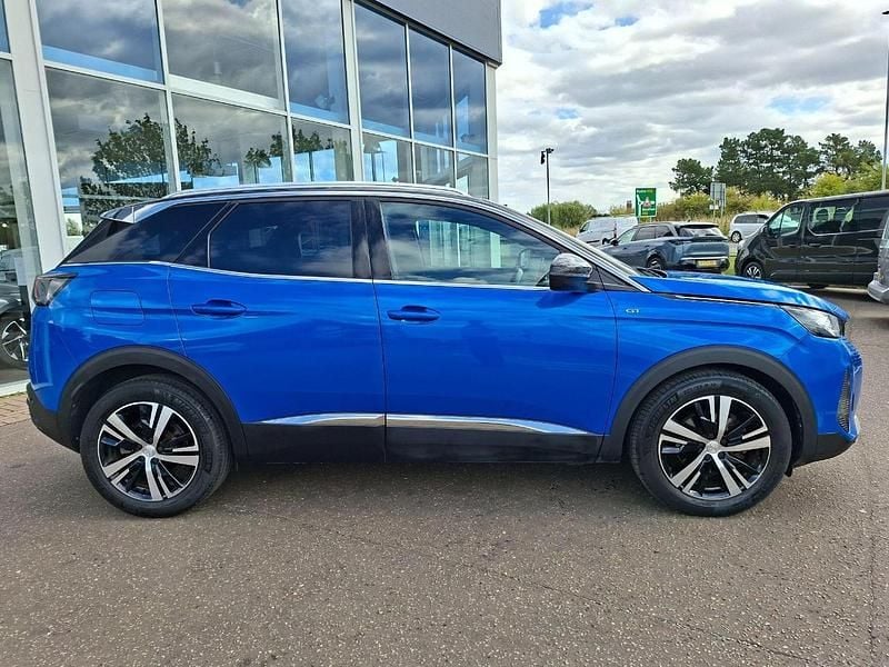 Blue Used 2022 Peugeot 3008 GT SUV | £19,795 (Fair price) - Image 1/4