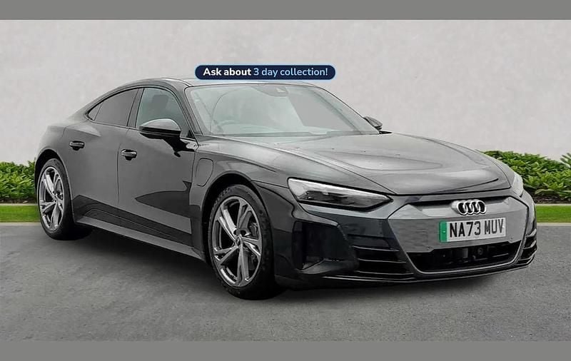 Used Audi e-tron GT quattro Comfort 384 kW (523 HP) 2023 Black Sedan