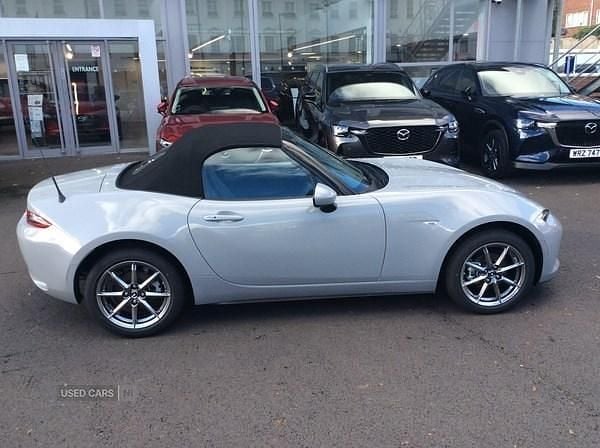 New Mazda MX5 Exclusive-Line 132 HP (97 kW) 2025 Grey Cabriolet