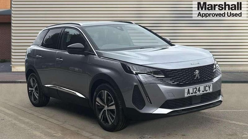 Cumulus grey Used 2024 Peugeot 3008 Allure Estate | £20,475 (Fair price) - Image 1/4