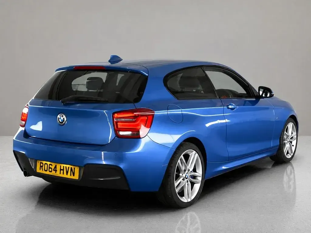Used BMW 116 M Sport 114 HP (83 kW) 2014 Blue Hatchback