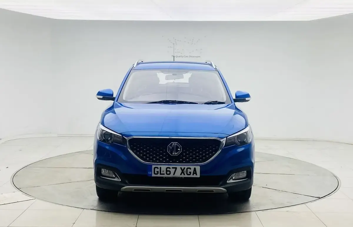 Used MG ZS Excite 106 HP (77 kW) 2017 Blue SUV