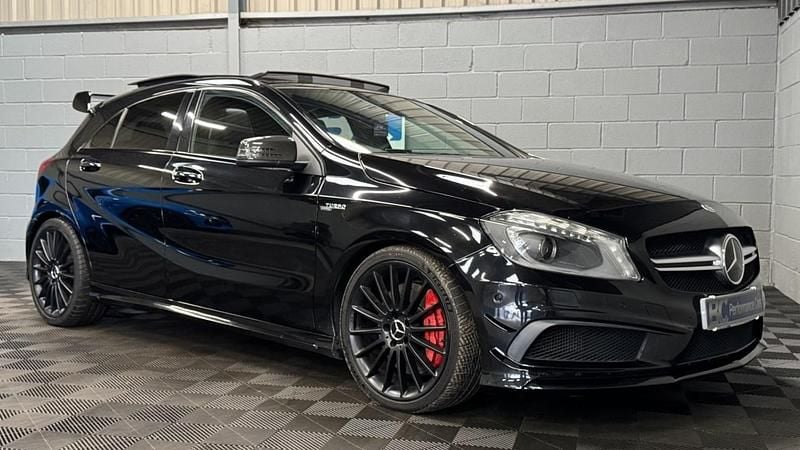 Used Mercedes A45 AMG AMG 420 HP (308 kW) 2014 Black Hatchback