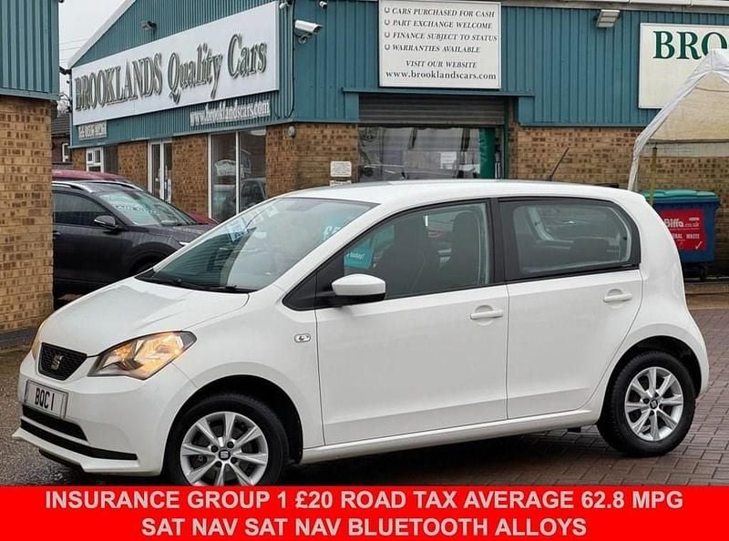 Used Seat Mii 60 HP (44 kW) 2014 White Hatchback