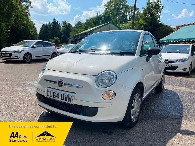 Used Fiat 500 Pop 69 HP (50 kW) 2014 White Hatchback