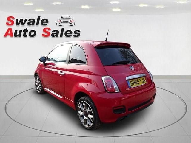 Used Fiat 500 S 69 HP (50 kW) 2015 Red Hatchback