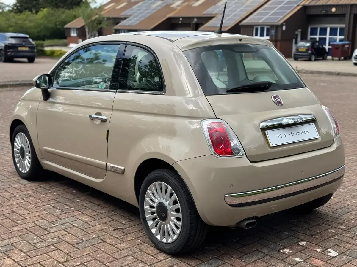 Used Fiat 500 Lounge 2013 Beige Hatchback