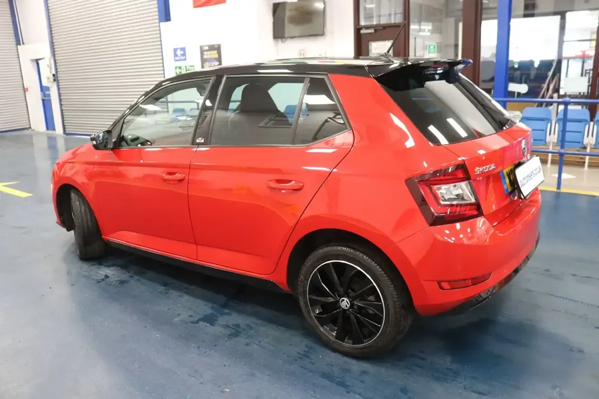 Used Skoda Fabia Monte Carlo 110 HP (80 kW) 2019 Red Hatchback