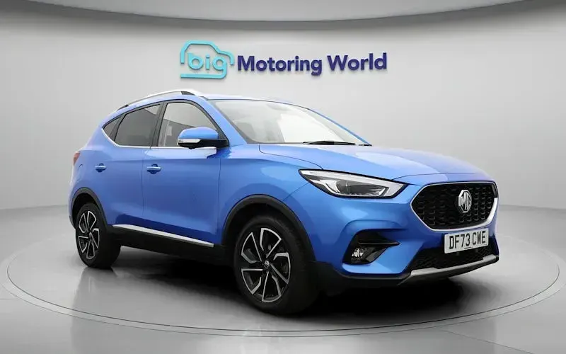 Używany MG ZS Exclusive 106 KM (77 kW) 2023 Niebieski SUV